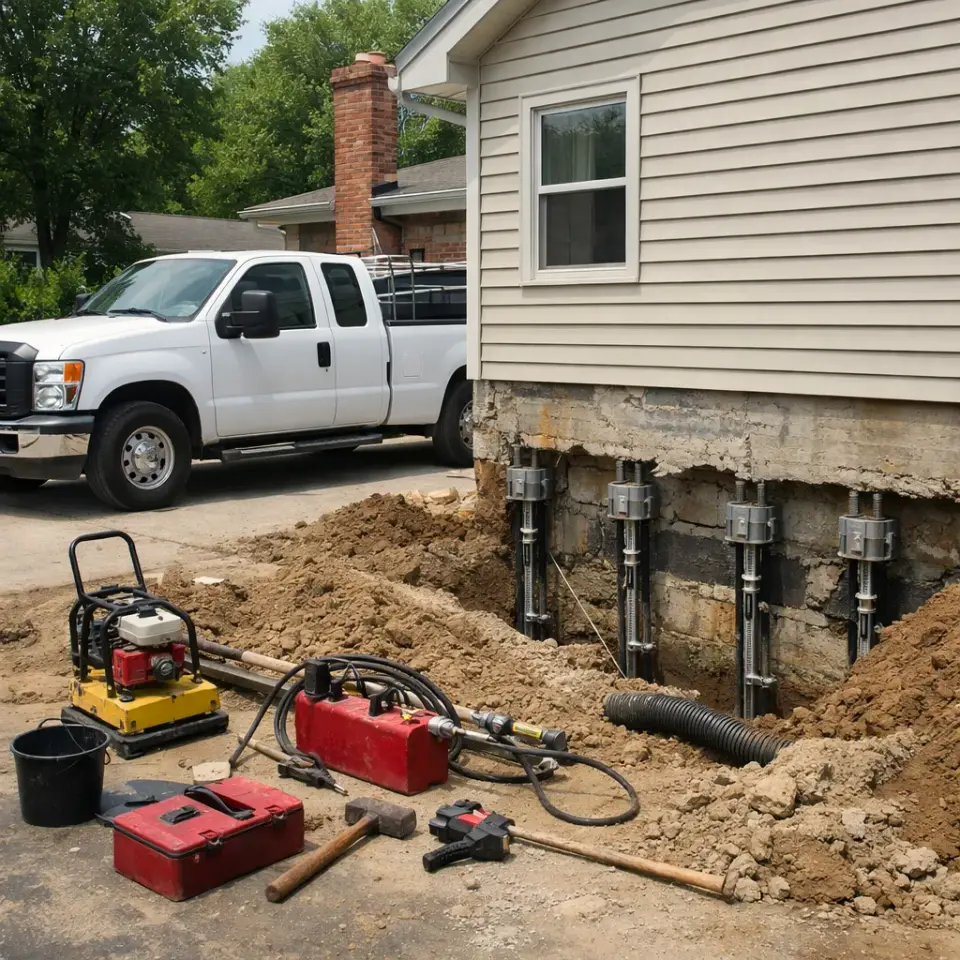 High-Density Polyurethane Foam Injection & Void Filling — Richland Hills