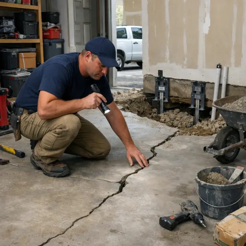 Foundation Settling Repair Richland Hills