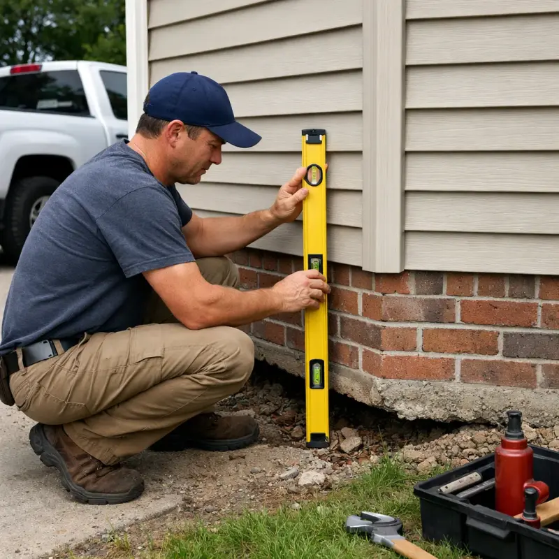Foundation Settling Repair Richland Hills